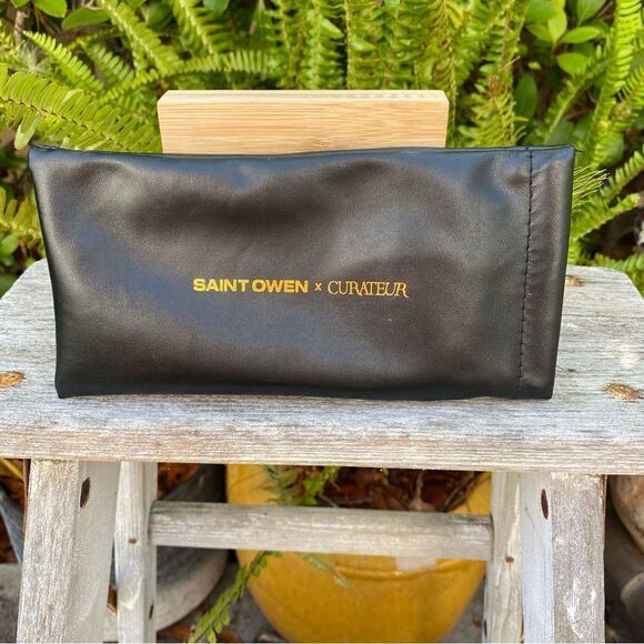 New SAINT OWEN X CURATEUR WYLDE Brown Tortoise Shell Sunglasses. Vacation Summer - Picture 8 of 8